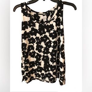 Chicos tank top, black and white, sooo soft, M/1